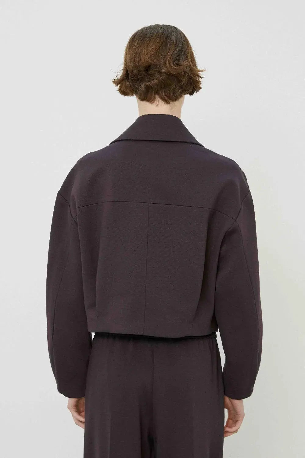 Meimeij Giacca in tessuto Milano con applicazioni motivo bolli mod. A09 Meimeij