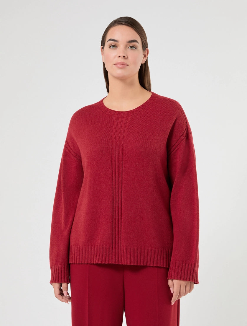 Persona Marina Rinaldi Maglia in misto cachemire NNWCarpa, ribes AI26 Persona Marina Rinaldi