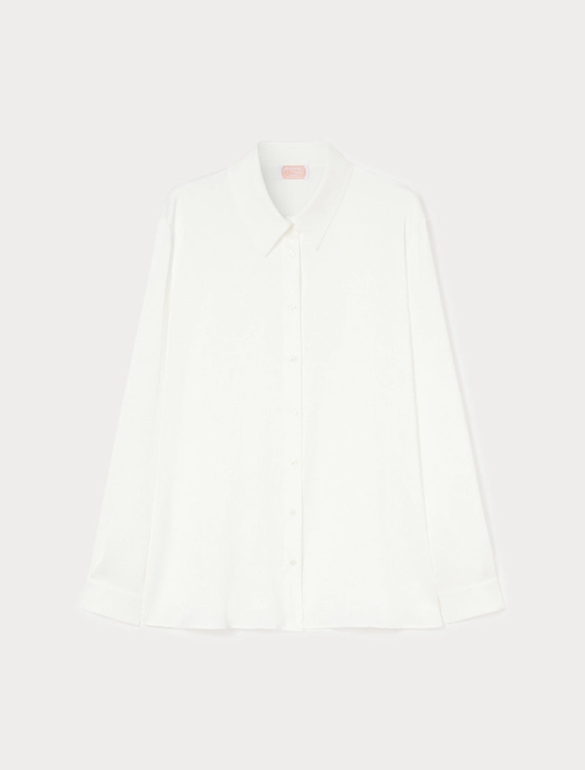 Persona Marina Rinaldi Camicia in raso, bianco NNWFiabe  AI26 Persona Marina Rinaldi