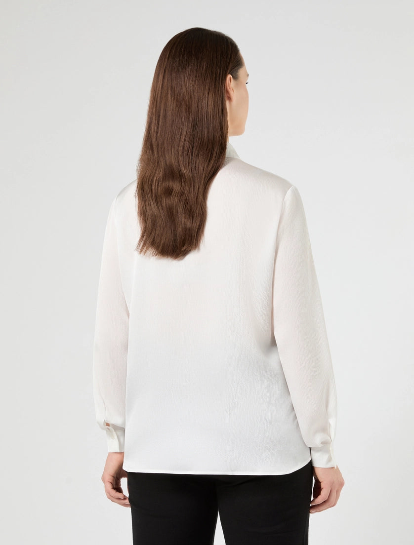 Persona Marina Rinaldi Camicia in raso, bianco NNWFiabe  AI26 Persona Marina Rinaldi