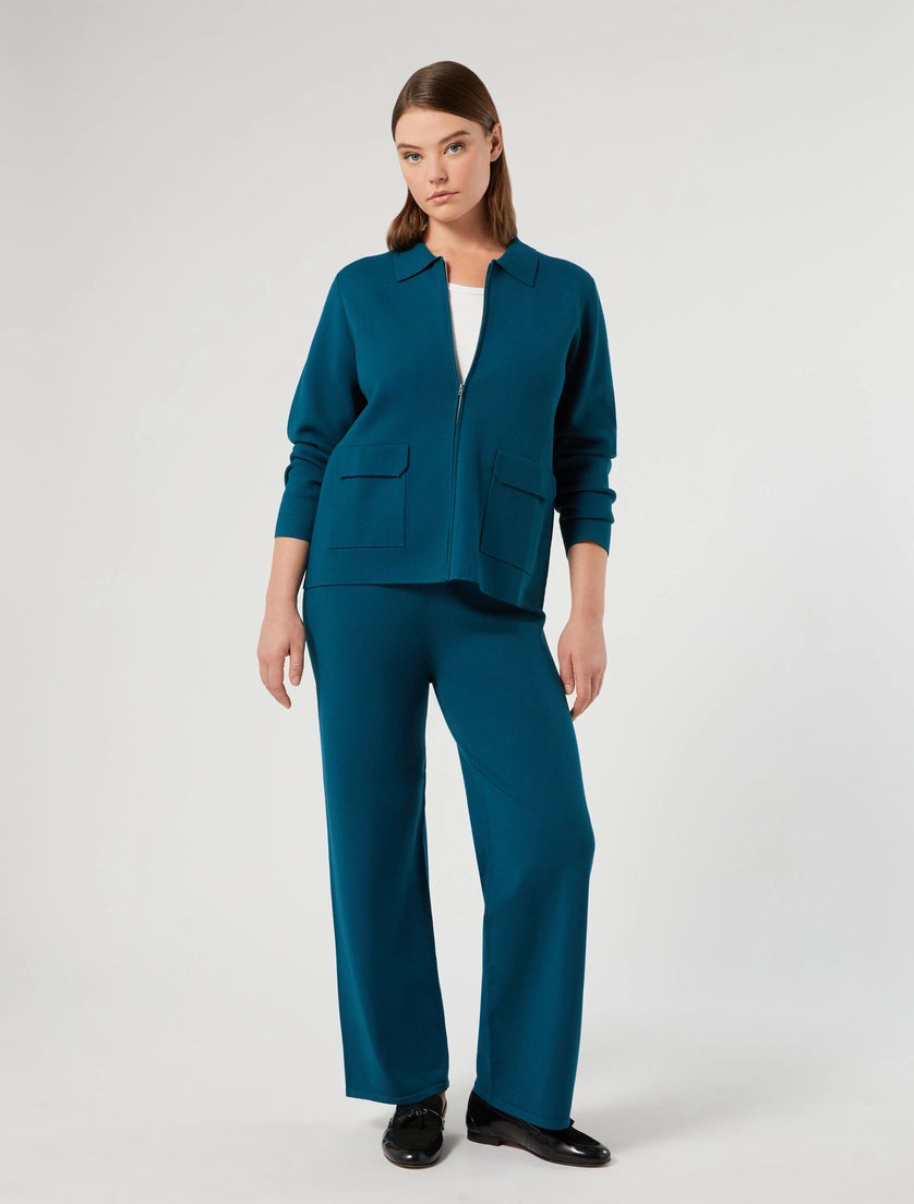 Persona Marina Rinaldi Pantaloni ampi in viscosa stretch NNWMora AI26 Persona Marina Rinaldi