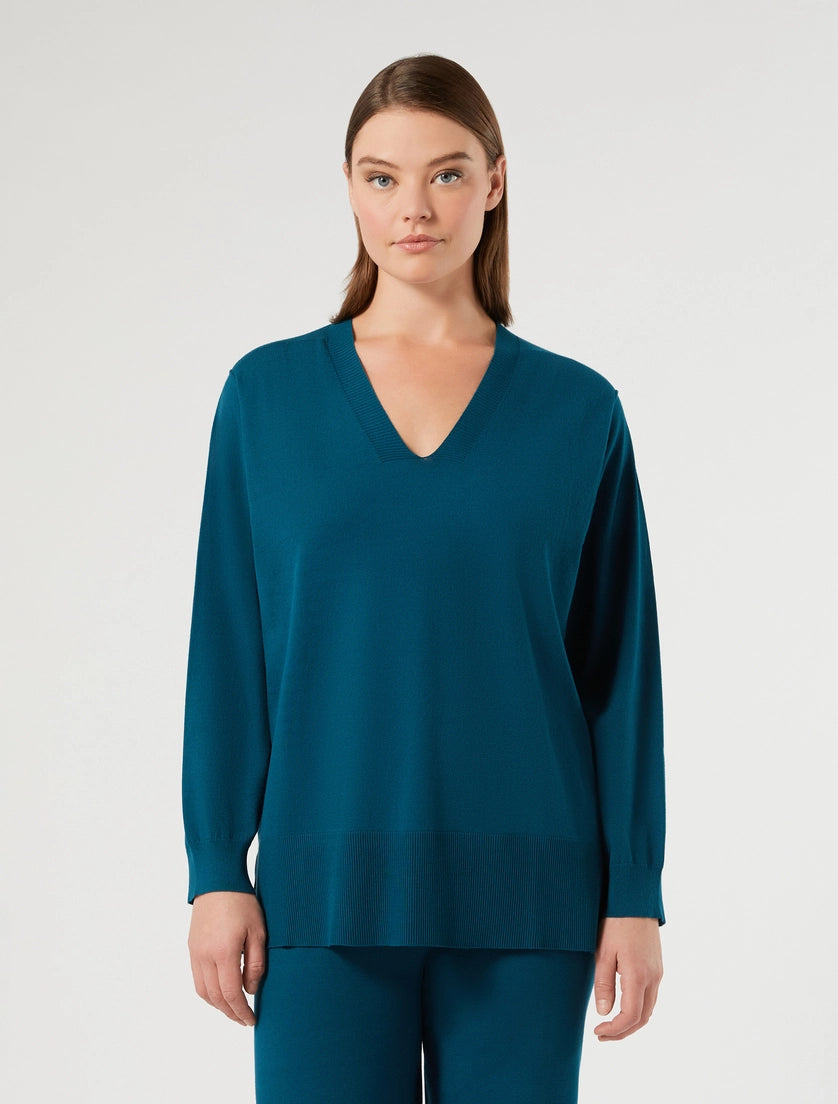 Persona Marina Rinaldi Maglia in viscosa stretch NNWPalazzi AI26 Persona Marina Rinaldi