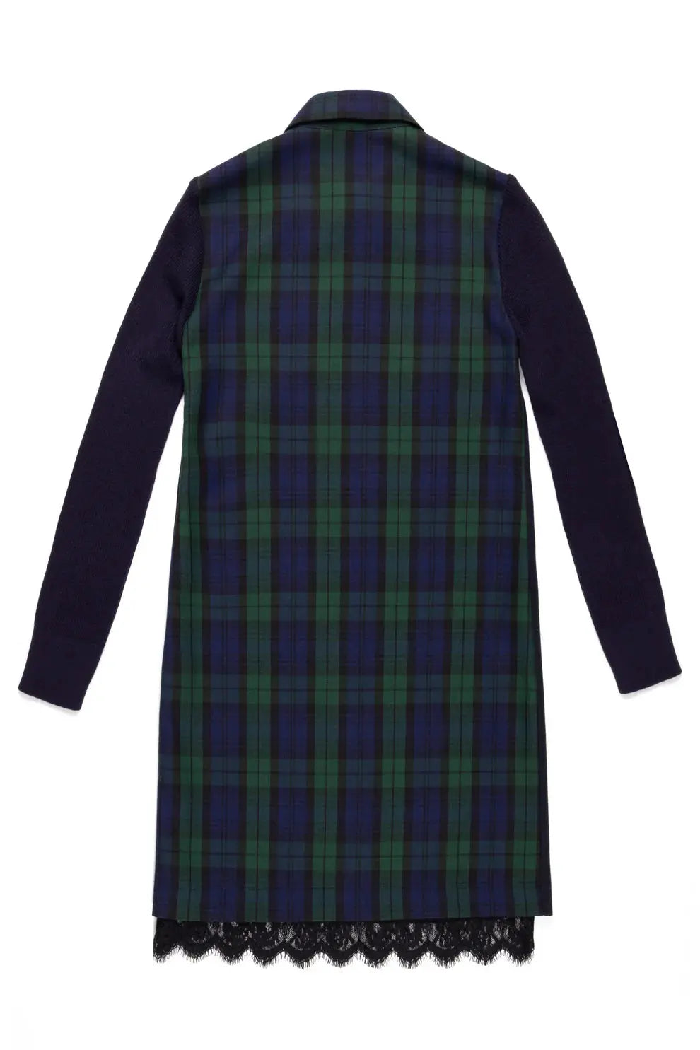 Nenette Abito mini in tessuto tartan e fresco lana Australia  AI25 Nenette