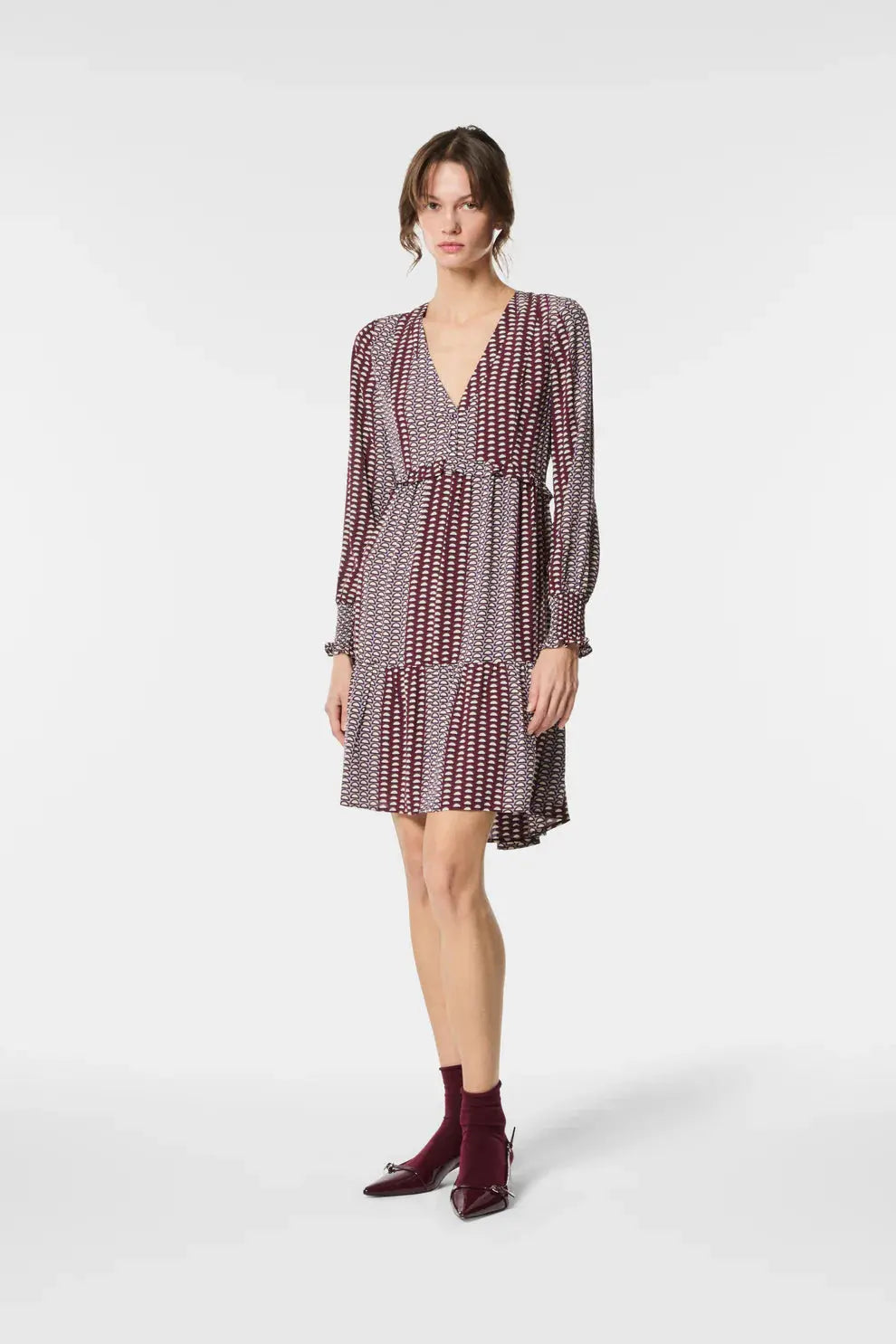 Nenette Abito mini in viscosa fantasia Adica  AI25 Nenette