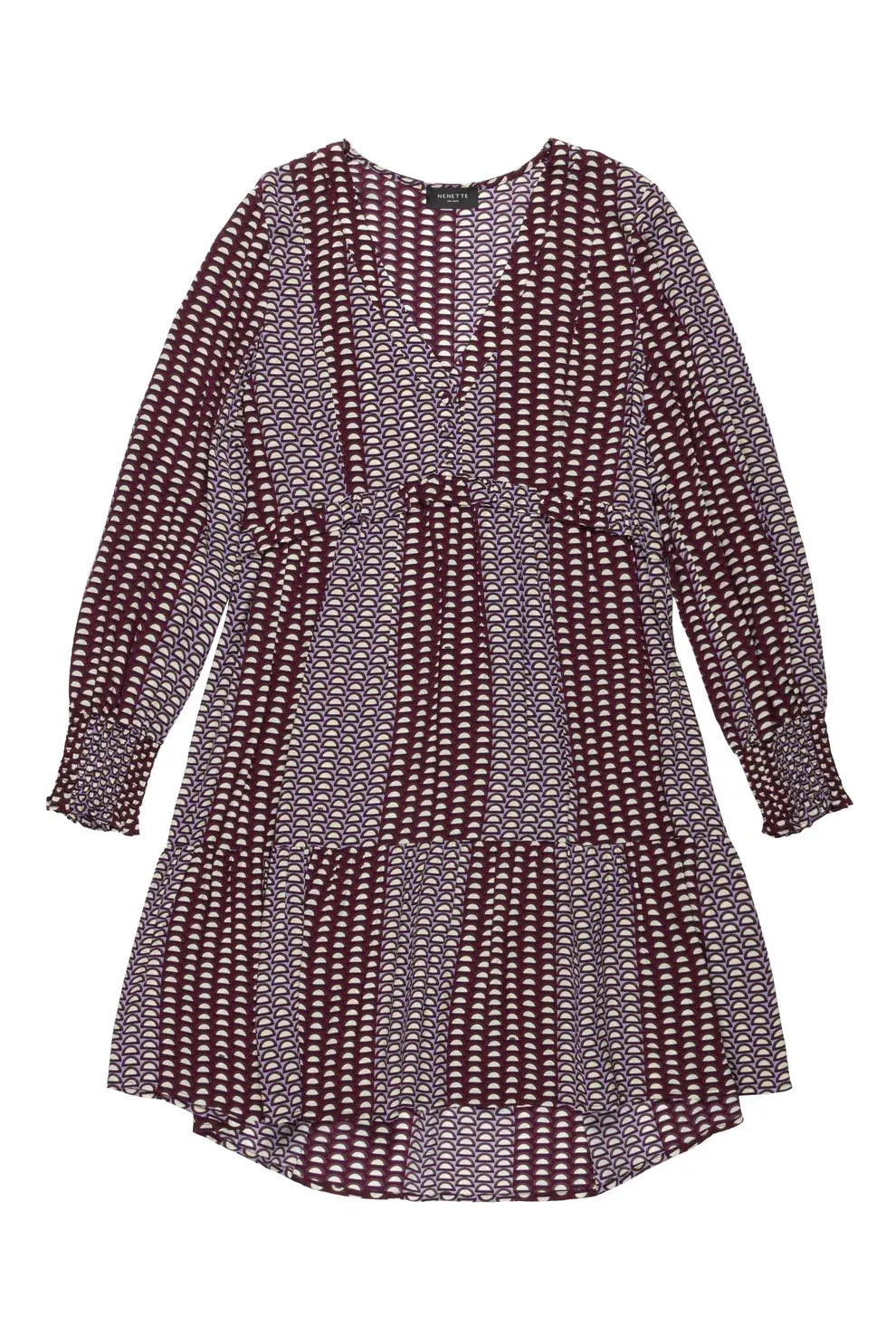 Nenette Abito mini in viscosa fantasia Adica  AI25 Nenette