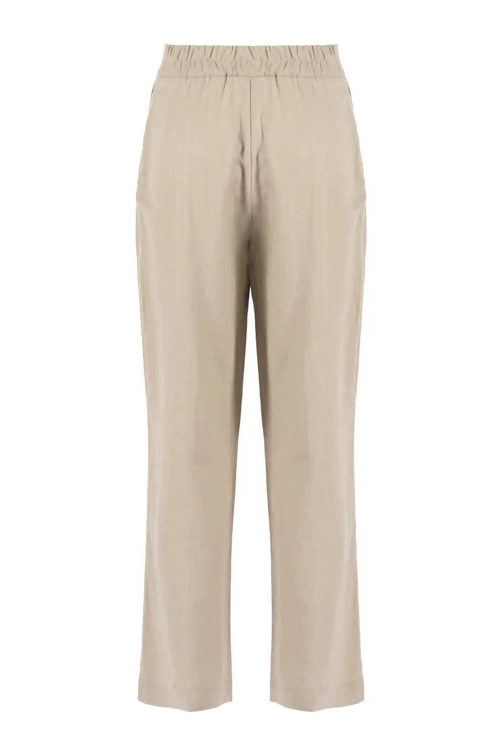 Nenette Pantalone gamba dritta in misto lino Egle PE25 image 2