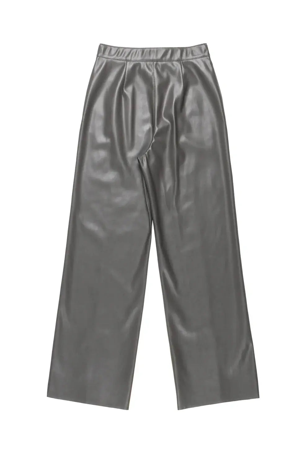 Nenette Pantalone gamba dritta tessuto ecopelle Emy  AI25 Nenette