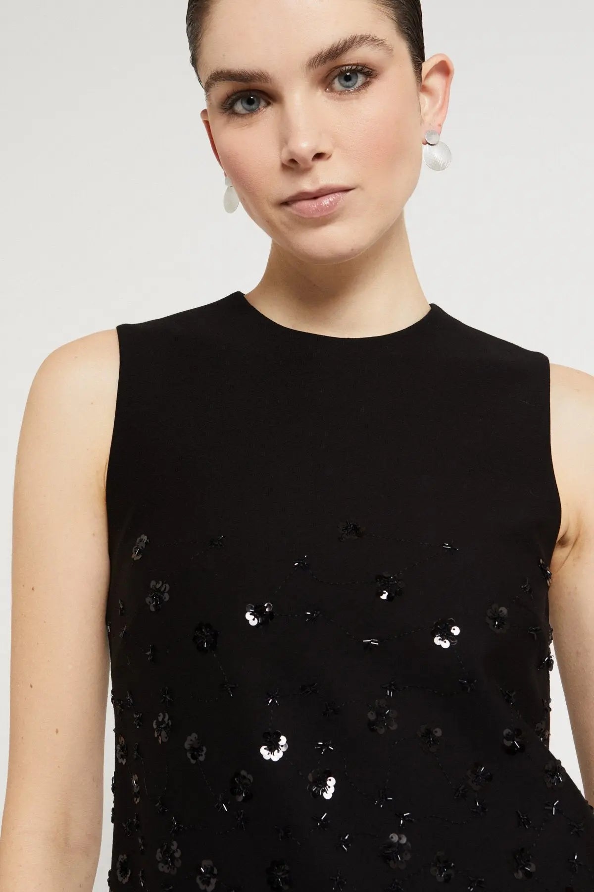 Ottod'Ame Abito corto con paillettes mod TA5314 AI25 Ottod'Ame