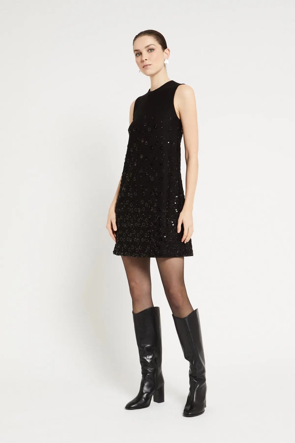 Ottod'Ame Abito corto con paillettes mod TA5314 AI25 Ottod'Ame