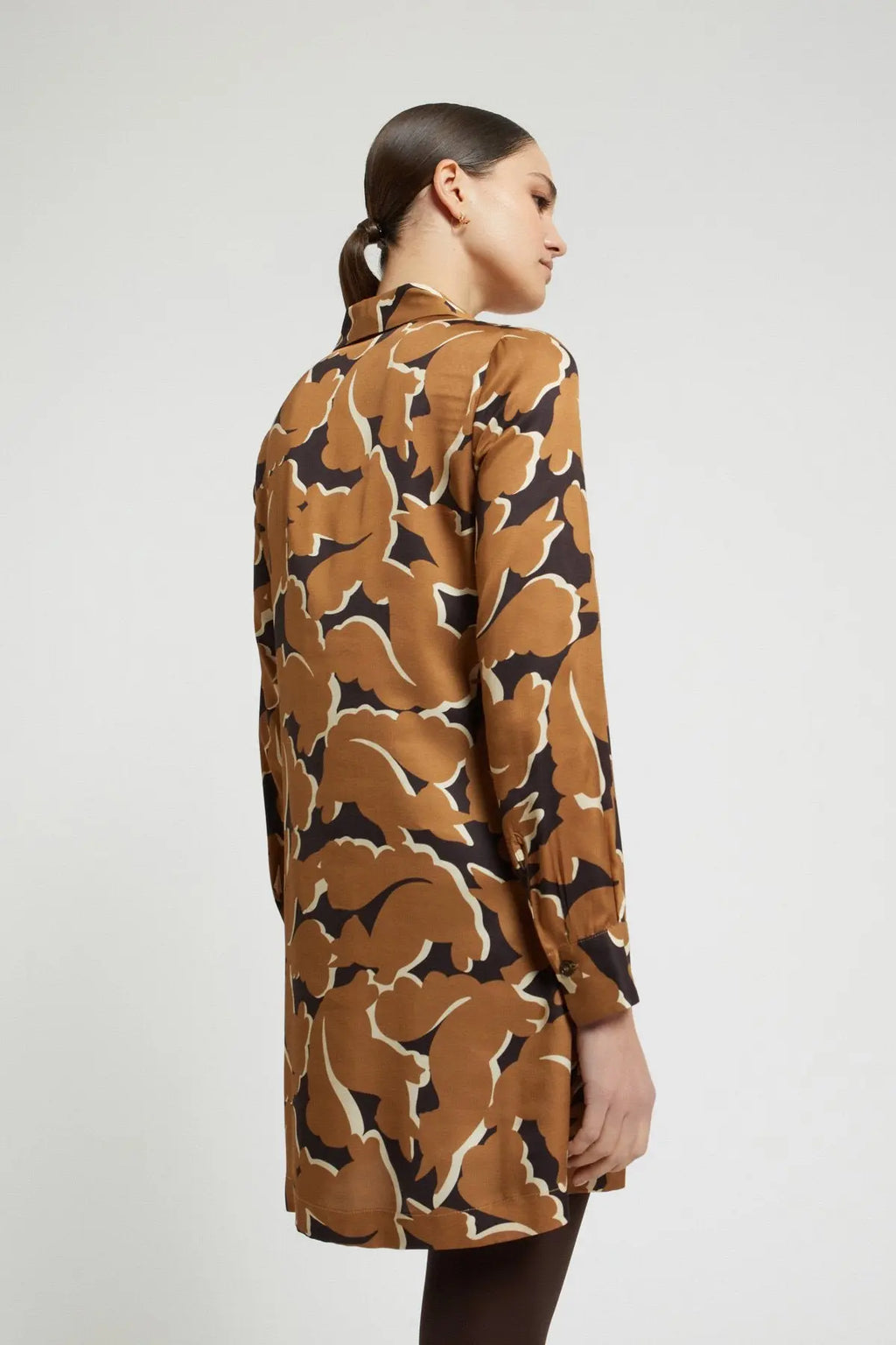 Ottod'Ame Abito mini in viscosa stampato mod. DA5308 AI25 Ottod'Ame