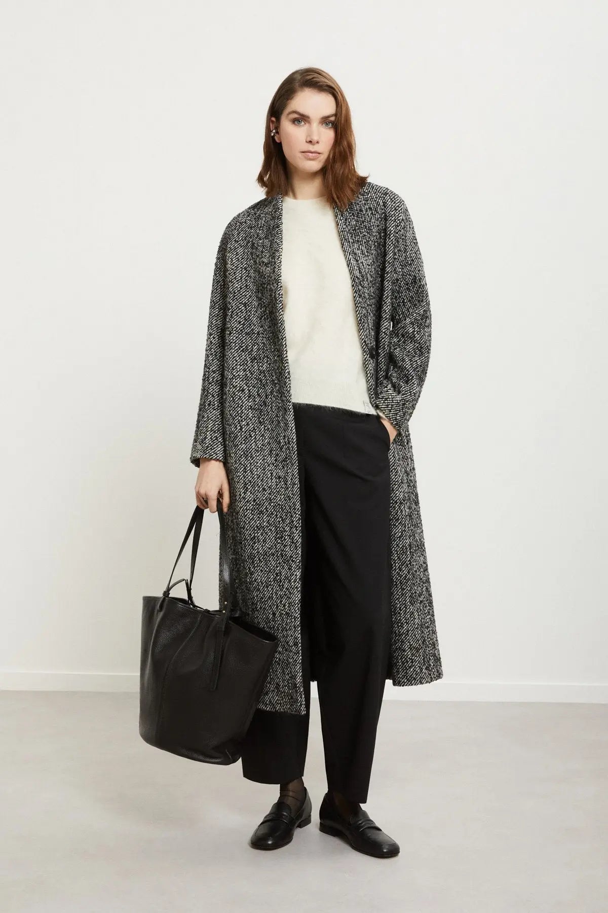 Ottod'Ame Cappotto lungo in misto lana mod DJ0070  AI25 Ottod'Ame