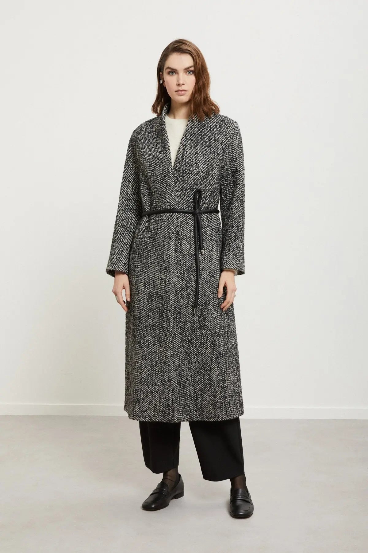 Ottod'Ame Cappotto lungo in misto lana mod DJ0070  AI25 Ottod'Ame