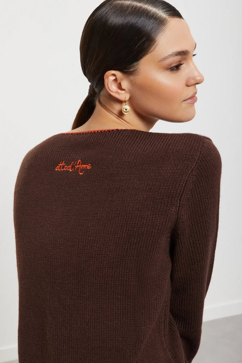 Ottod'Ame Cardigan con profili a contrasto mod. DK9217 AI25 Ottod'Ame