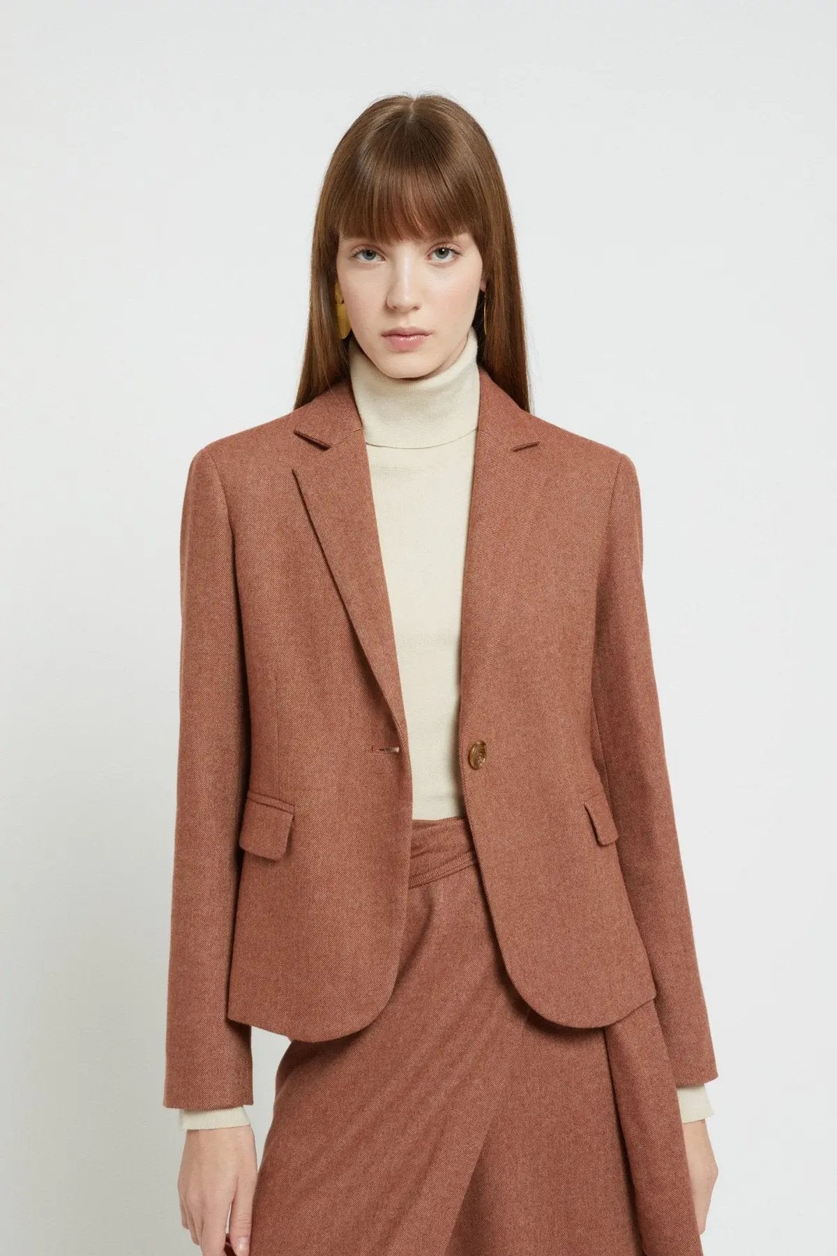 Ottod'Ame Giacca crop in misto lana mod. DG6161  AI25 Ottod'Ame