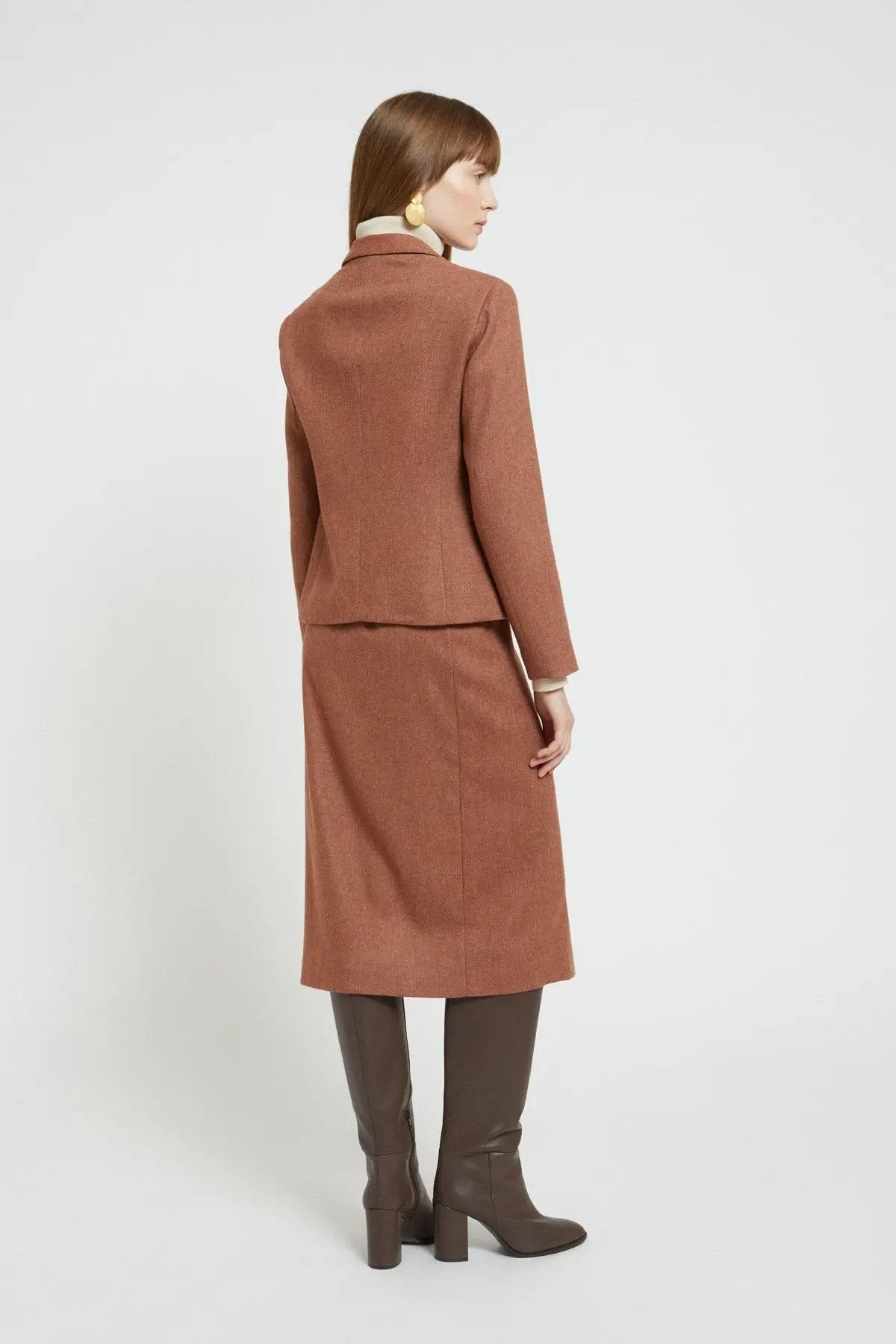 Ottod'Ame Giacca crop in misto lana mod. DG6161  AI25 Ottod'Ame