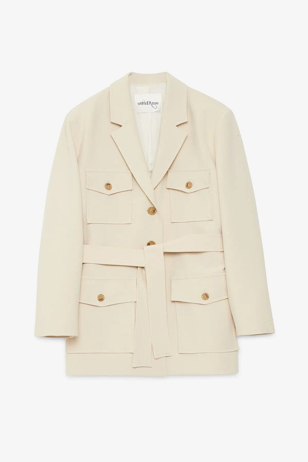 Ottod'Ame Giacca sahariana con cintura mod. DG6160  AI25 Ottod'Ame