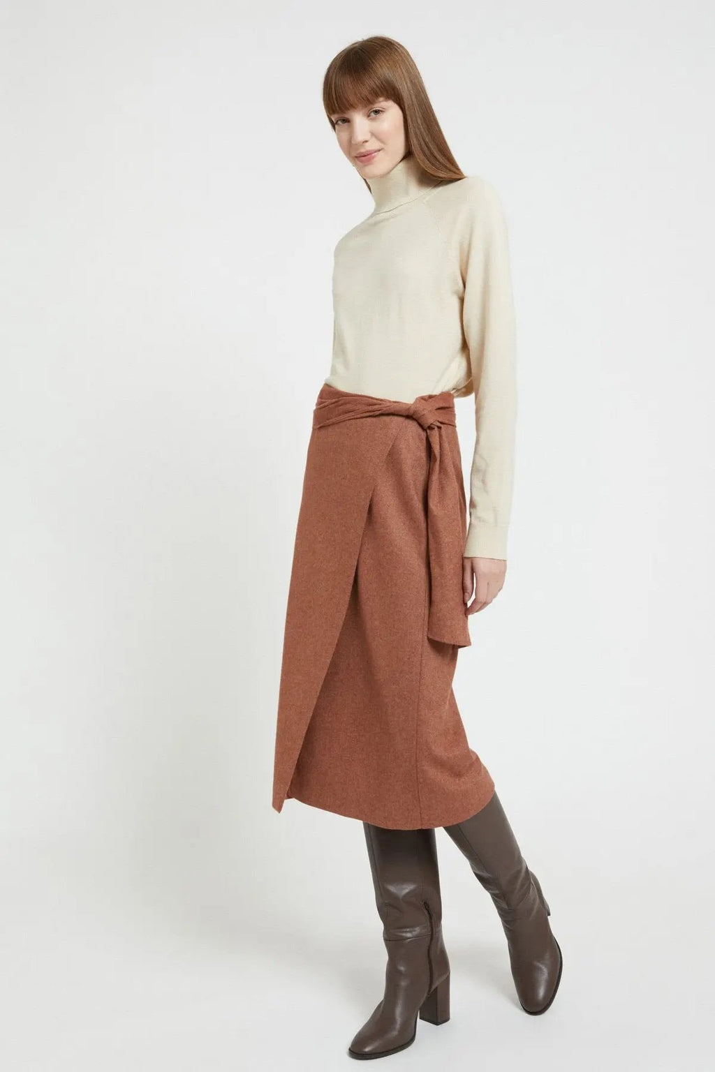 Ottod'Ame Gonna pareo in misto lana mod. DN6232  AI25 Ottod'Ame