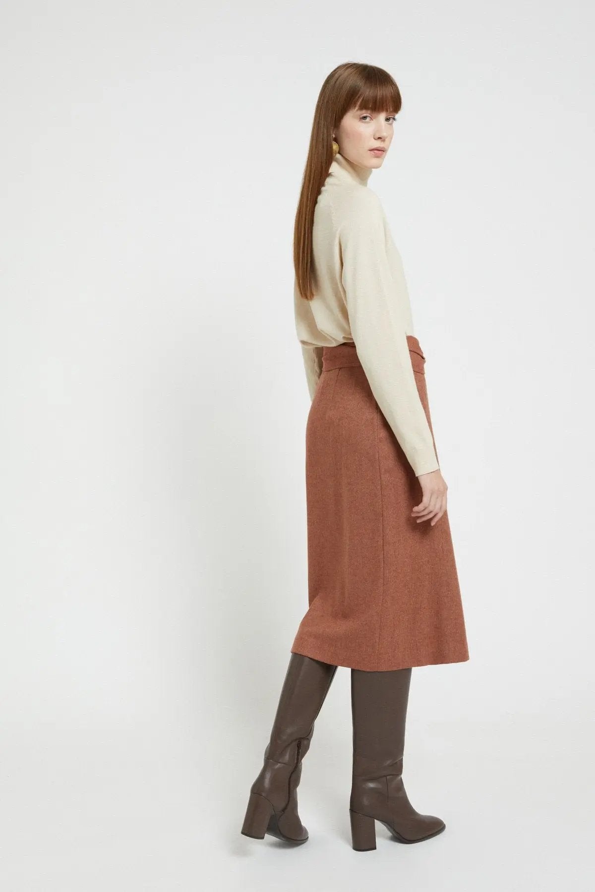 Ottod'Ame Gonna pareo in misto lana mod. DN6232  AI25 Ottod'Ame