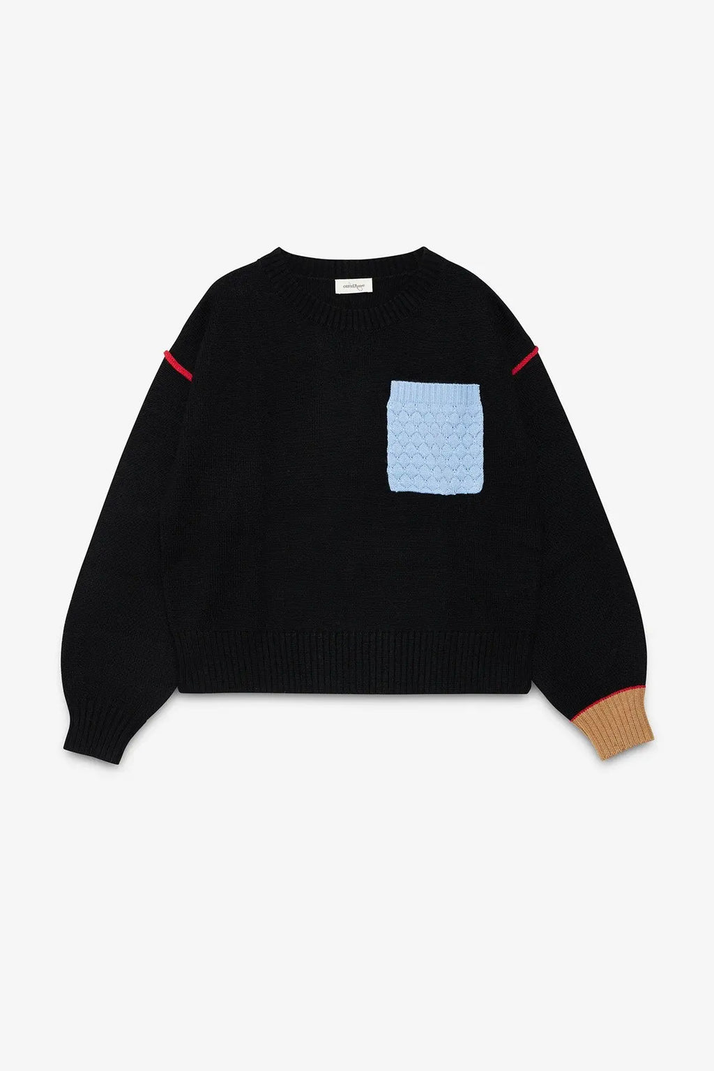 Ottod'Ame Maglione con dettagli a contrasto mod. DK9222 AI25 Ottod'Ame