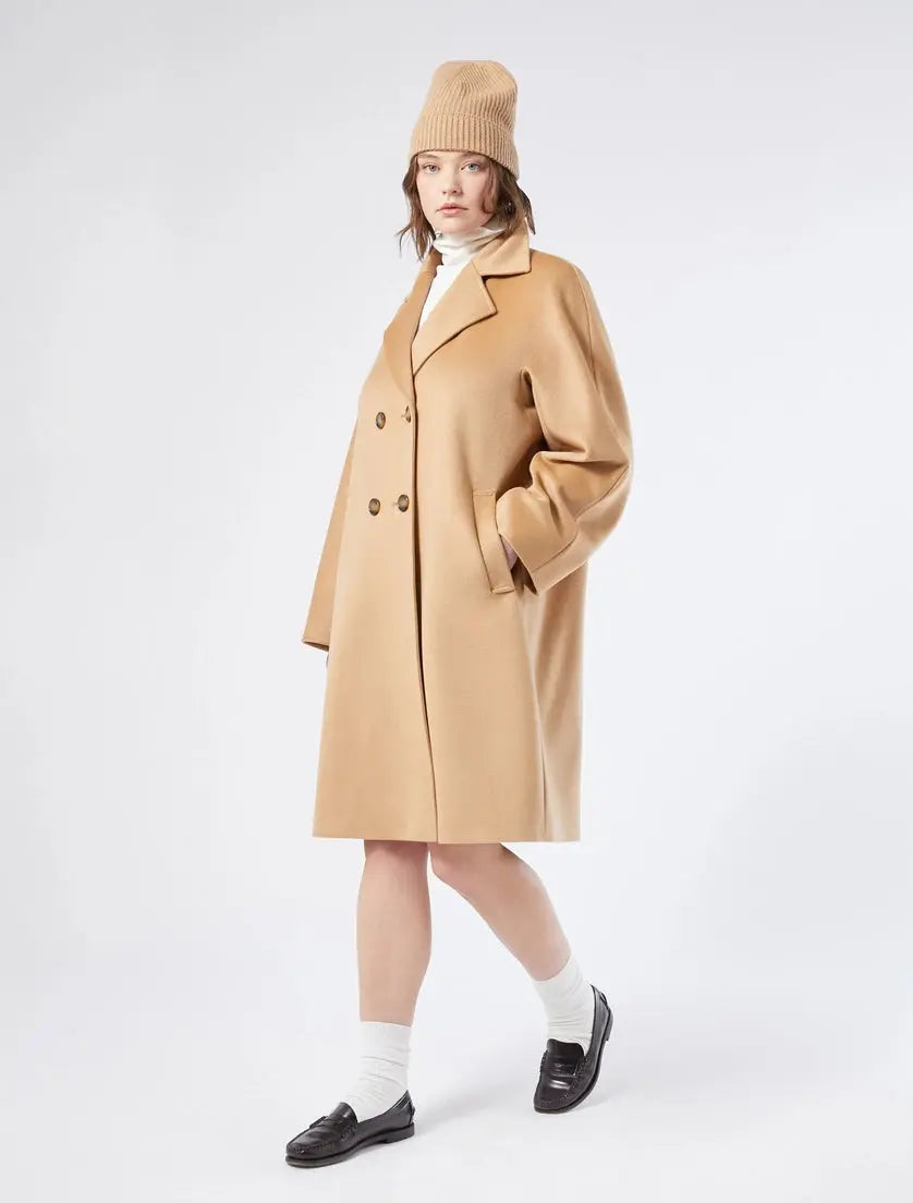 Persona by Marina Rinaldi Cappotto in drap di pura lana Toronto AI25 Persona by Marina Rinaldi