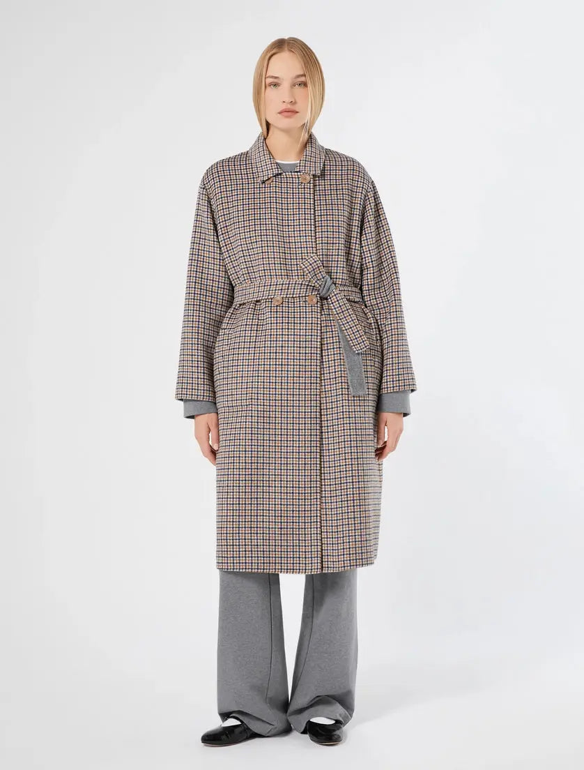 Persona by Marina Rinaldi Cappotto reversibile in double tinto filo Dovere AI Persona by Marina Rinaldi