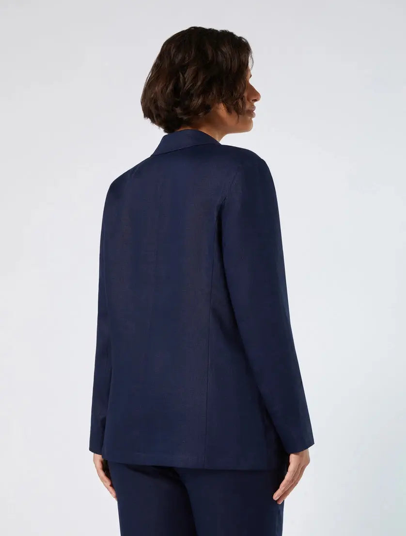 Persona by Marina Rinaldi Giacca blazer in lino Labile PE25 image 2