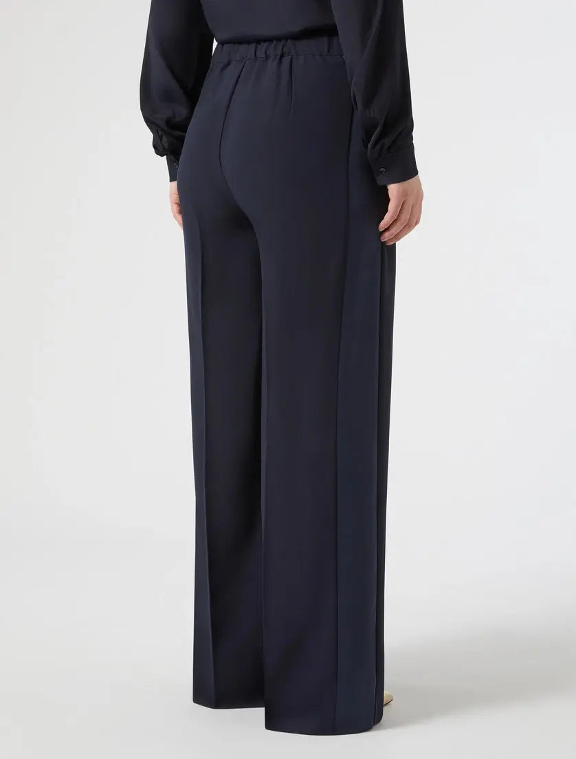 Persona by Marina Rinaldi Pantaloni in crêpe envers satin Calabra PE25 image 2