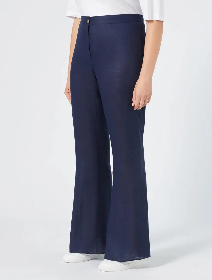 Persona by Marina Rinaldi Pantaloni in lino Viale PE25 image 1