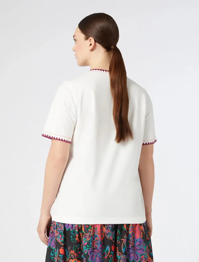 Persona by Marina Rinaldi T-shirt in jersey Uguale PE25 image 5