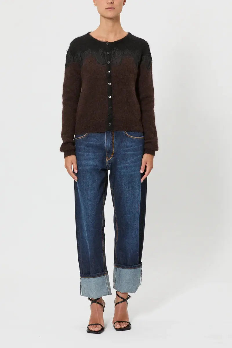 Pink Memories Cardigan con pizzo Rebecca AI25 Pink Memories