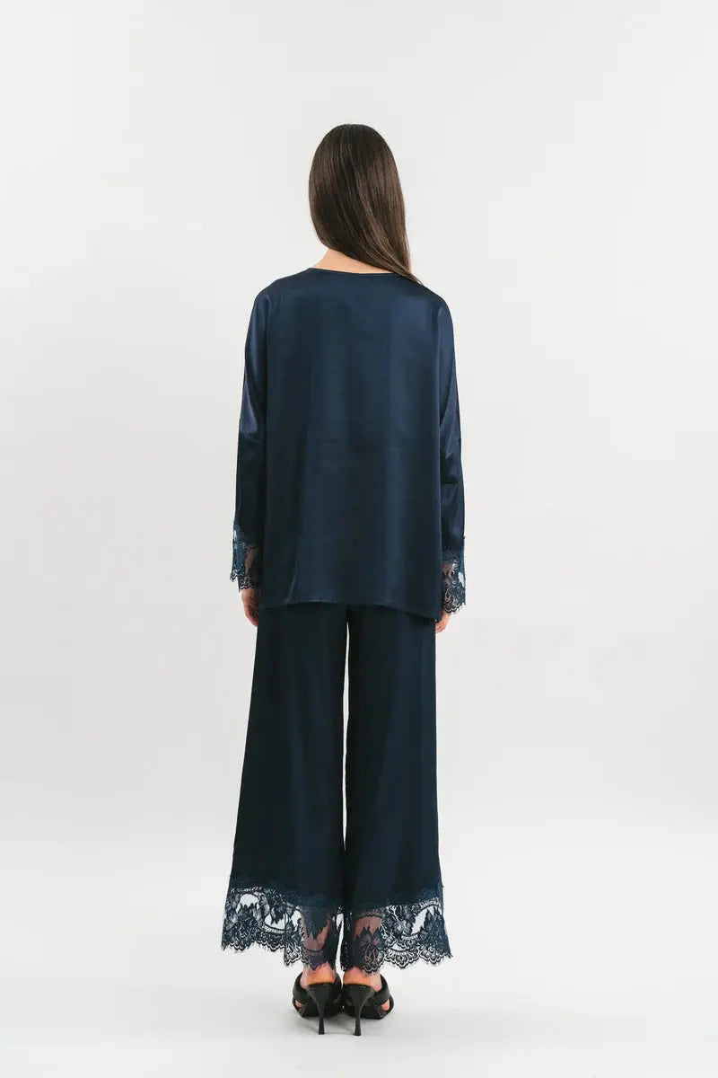 Pink Memories T-shirt oversize con pizzo Asia AI25 Pink Memories