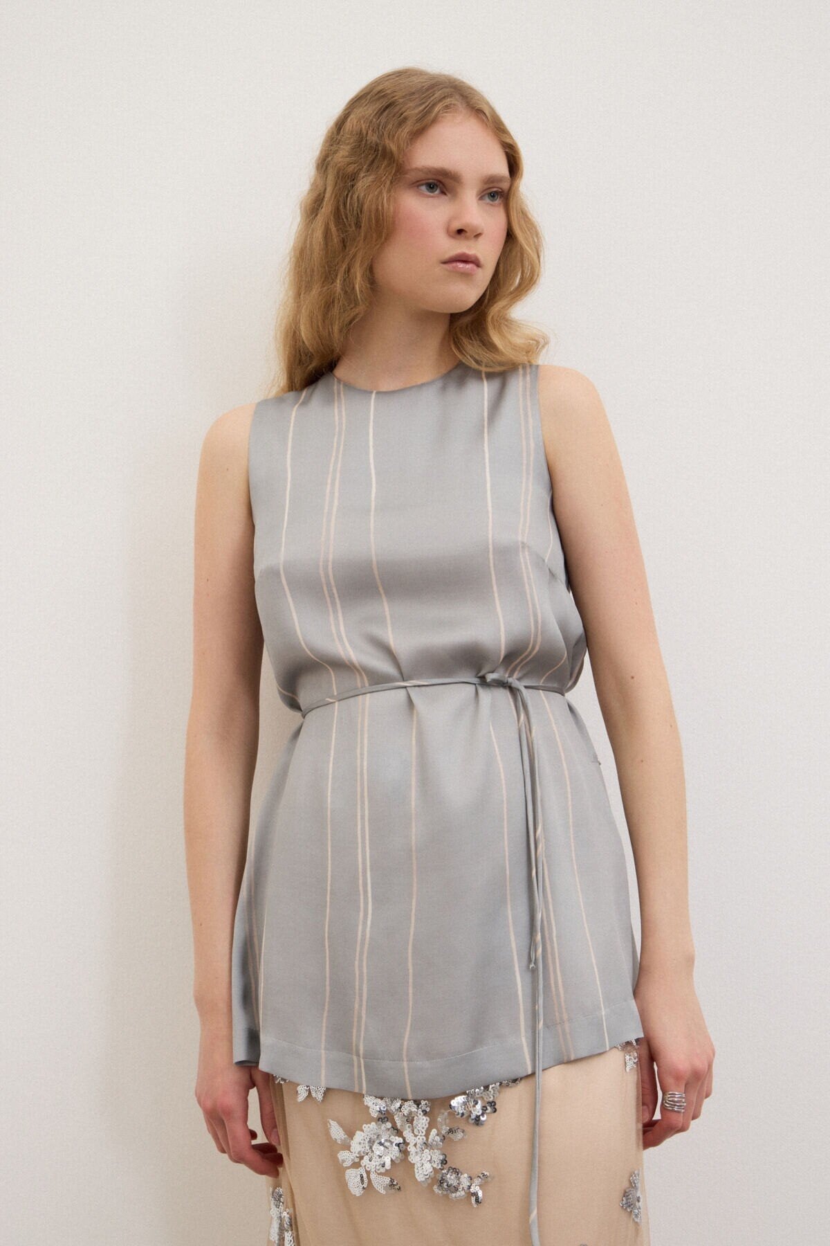 Ottod'Ame Top lungo in viscosa TT9286 PE26 Ottod'Ame