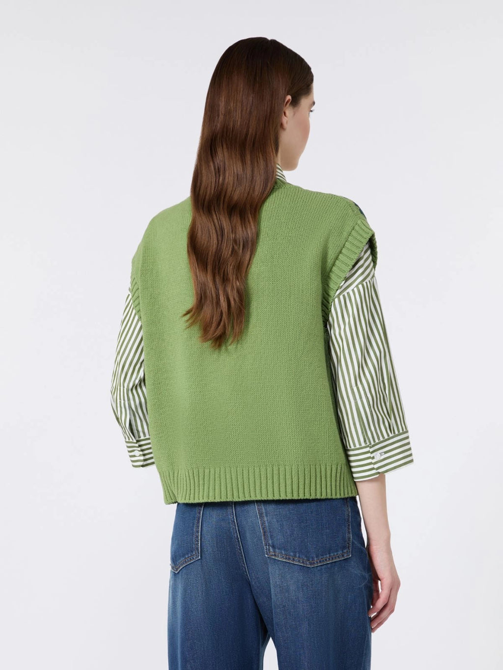 Weekend Max Mara Gilet in misto cotone intarsiato WKDAlamaro AI26 WeekendMaxMara