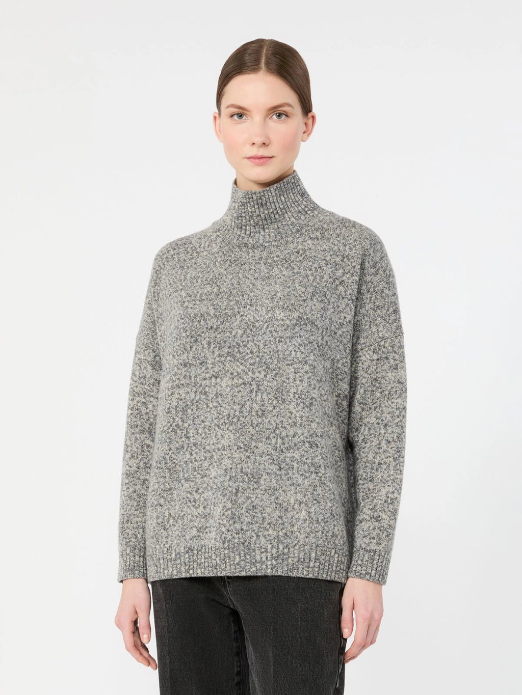 Weekend Max Mara Maglia dolcevita in filato di lana WKDBorgia, grigio medio  AI26 WeekendMaxMara