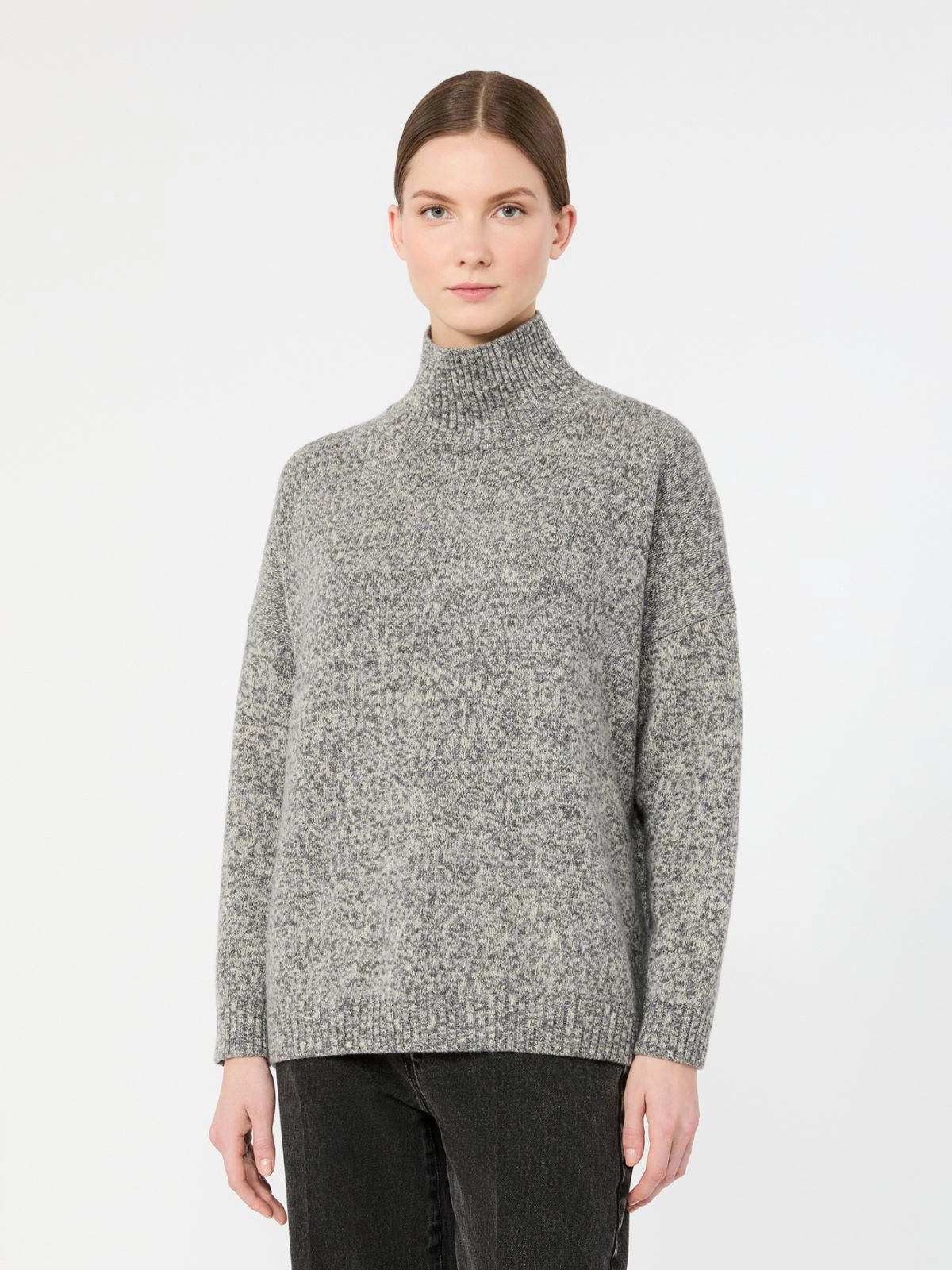 Weekend Max Mara Maglia dolcevita in filato di lana WKDBorgia, grigio medio  AI26 WeekendMaxMara