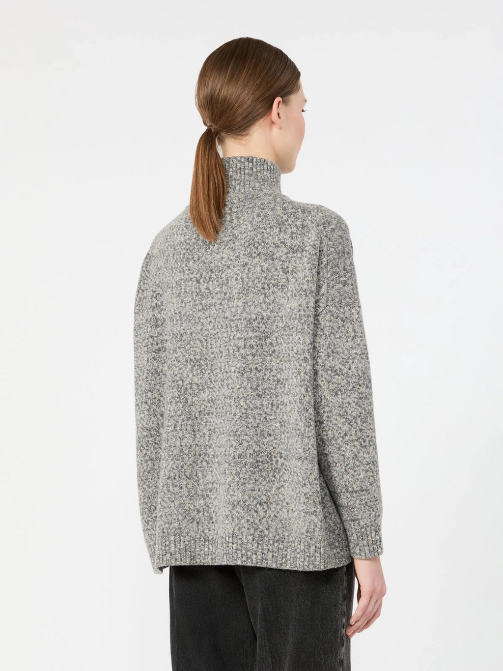 Weekend Max Mara Maglia dolcevita in filato di lana WKDBorgia, grigio medio  AI26 WeekendMaxMara