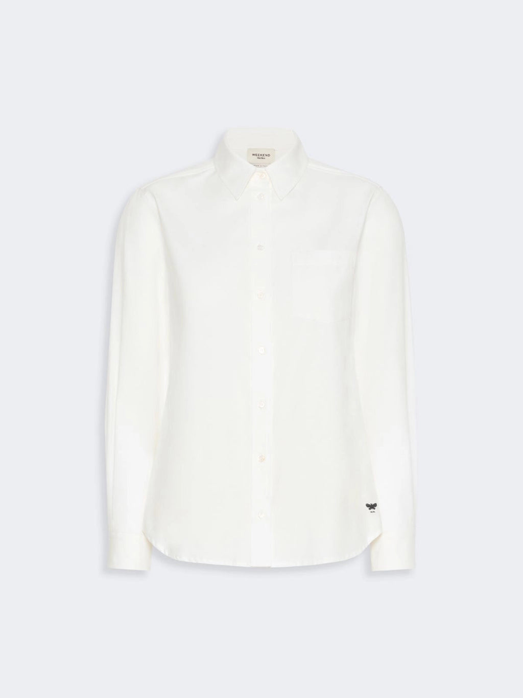 Weekend Max Mara Camicia in Oxford di cotone, bianco WKDCobalto AI26 WeekendMaxMara