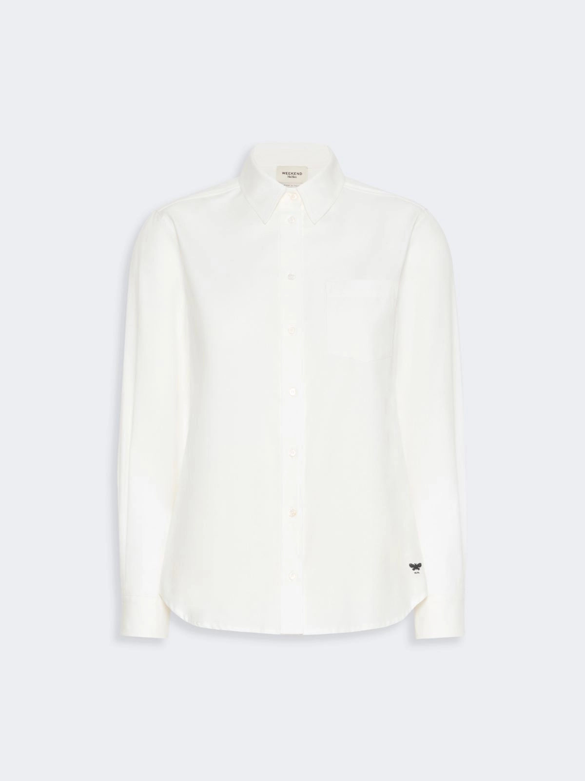 Weekend Max Mara Camicia in Oxford di cotone, bianco WKDCobalto AI26 WeekendMaxMara