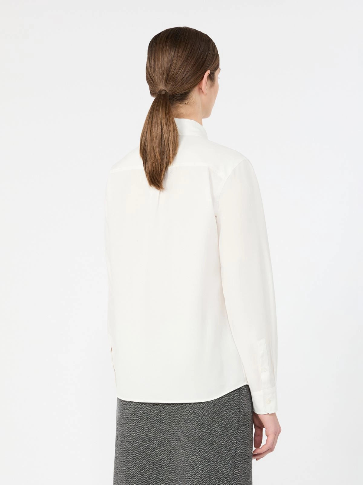 Weekend Max Mara Camicia in Oxford di cotone, bianco WKDCobalto AI26 WeekendMaxMara