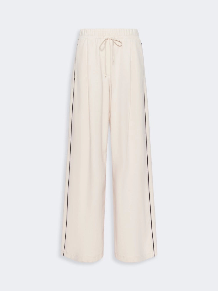 Weekend Max Mara Pantalone ampio in jersey Milano WKDGodezia, avorio AI26 WeekendMaxMara