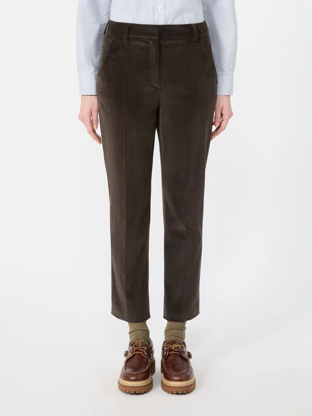 Weekend Max Mara Pantalone crop in velluto di cotone WKDMarruca AI26 WeekendMaxMara