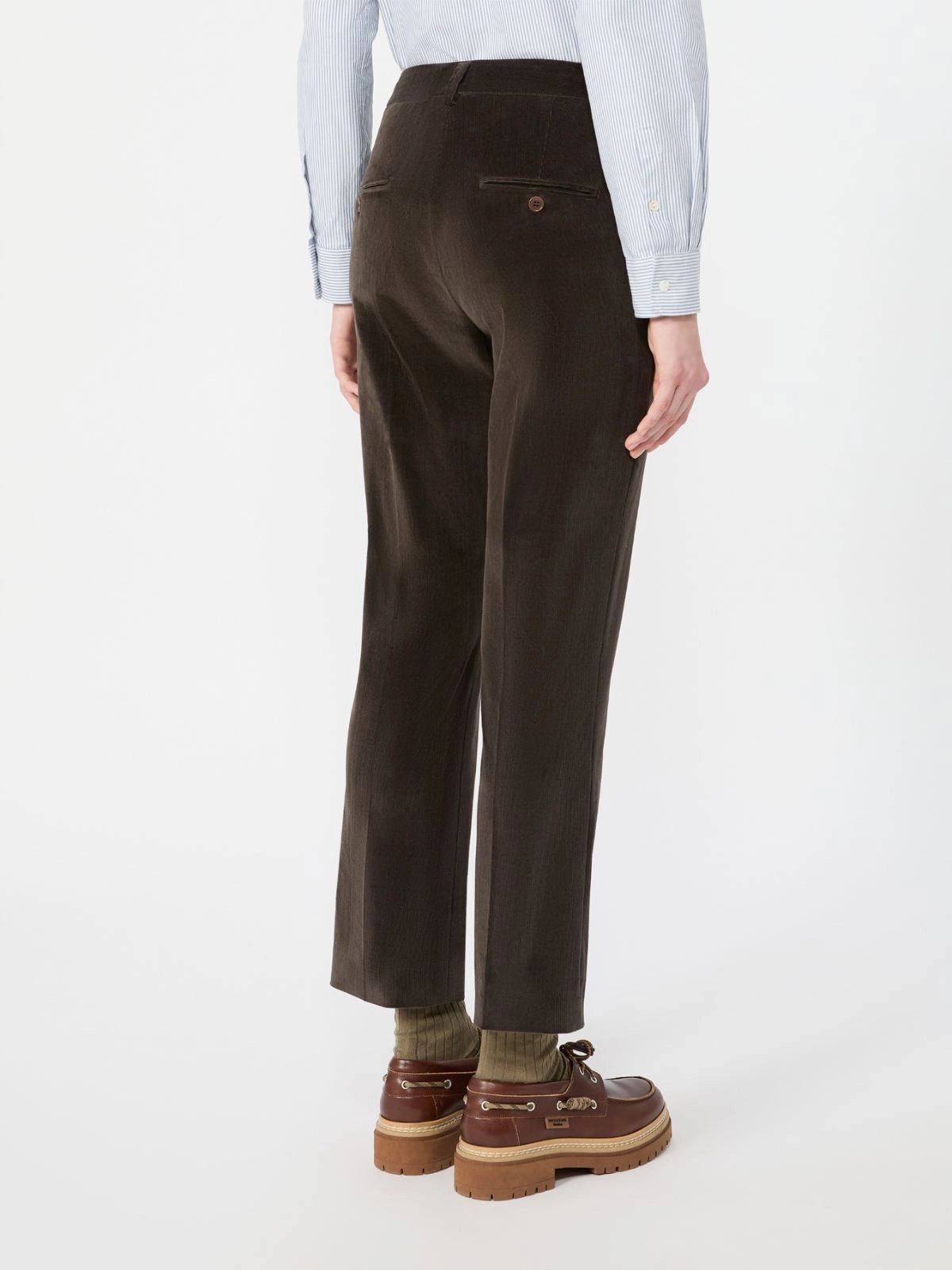 Weekend Max Mara Pantalone crop in velluto di cotone WKDMarruca AI26 WeekendMaxMara