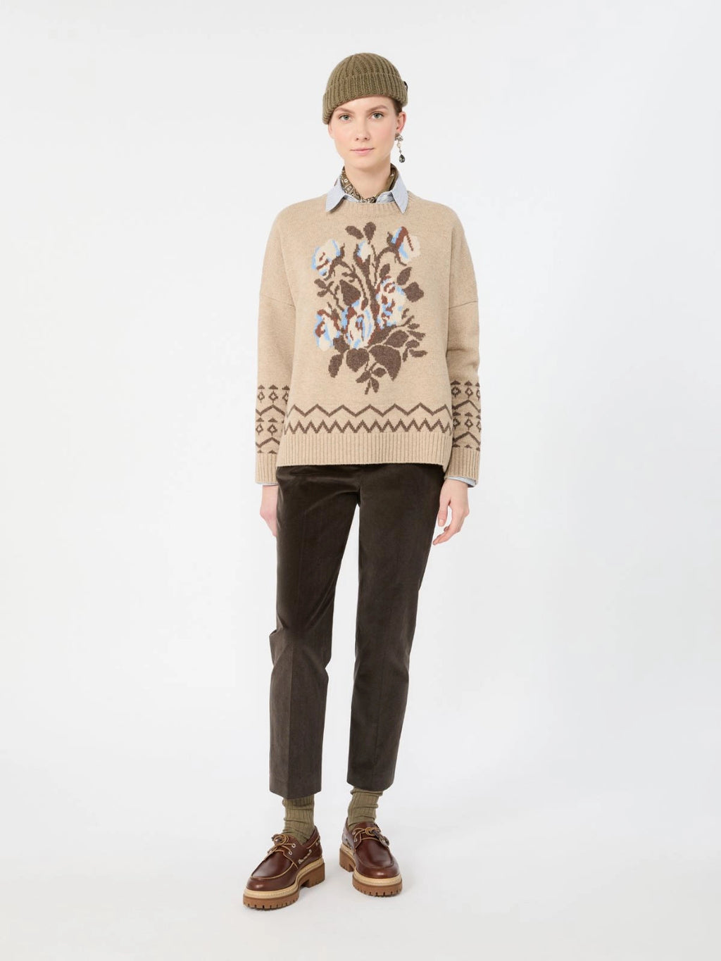 Weekend Max Mara Pantalone crop in velluto di cotone WKDMarruca AI26 WeekendMaxMara