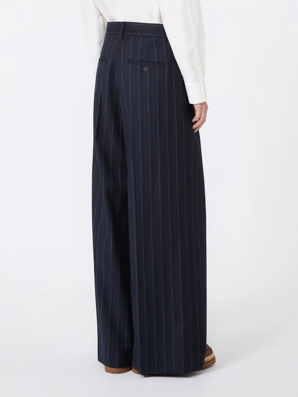Weekend Max Mara Pantalone in flanella gessato WKDNebbie AI26 WeekendMaxMara