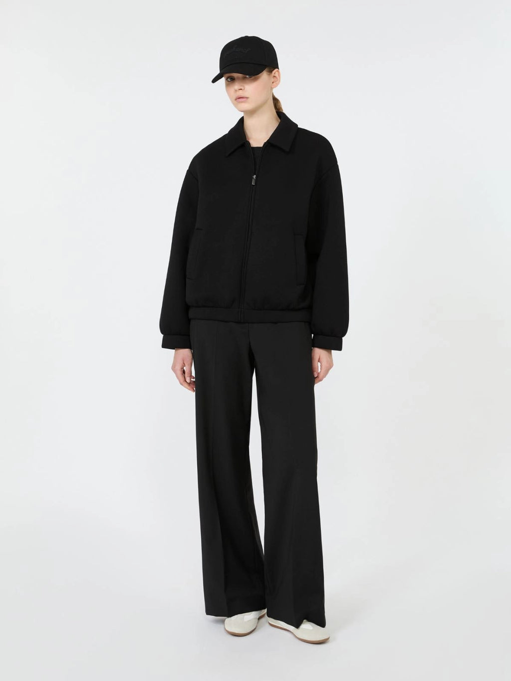Weekend Max Mara Bomber in jersey scuba WKDZebra  AI26 WeekendMaxMara