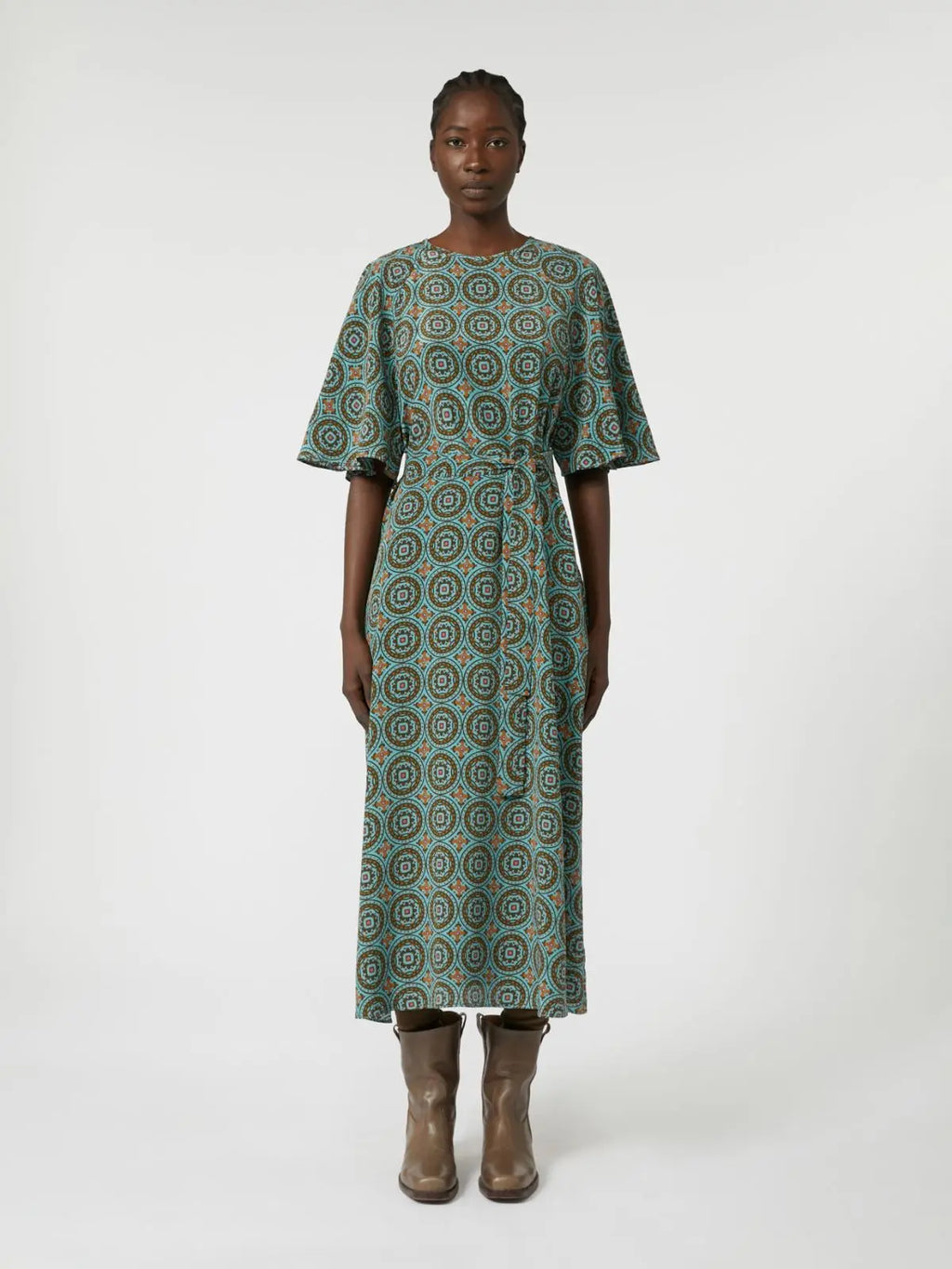 Weekend Max Mara Abito in crêpe de Chine di seta Varese AI25 image 1