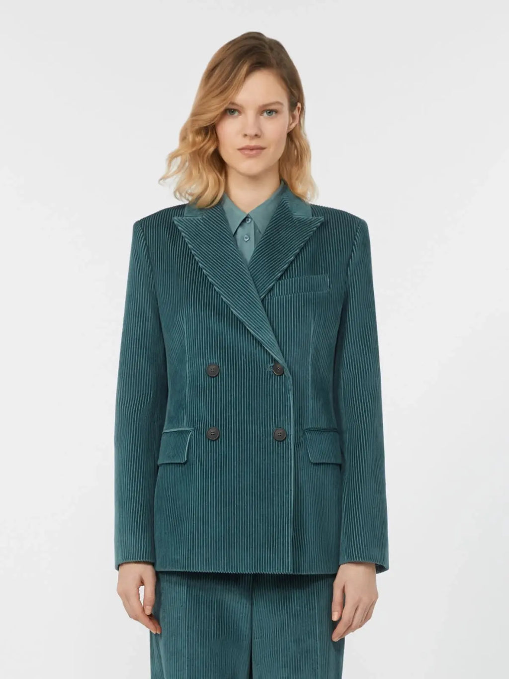 Weekend Max Mara Blazer doppiopetto in velluto Katanga AI25 WeekendMaxMara