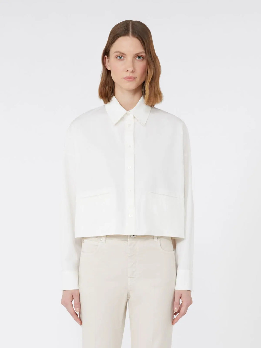 Weekend Max Mara Camicia boxy in cotone pesante Svago  AI25 image 1