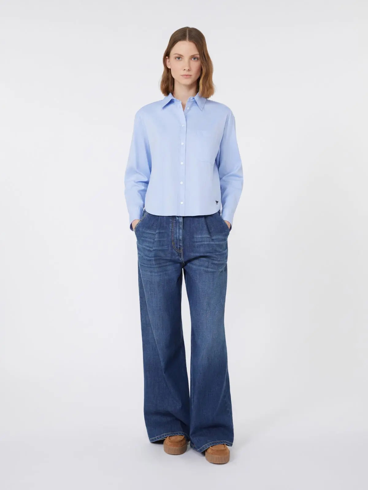 Weekend Max Mara Camicia in Oxford di cotone Nuoro  AI25 image 0