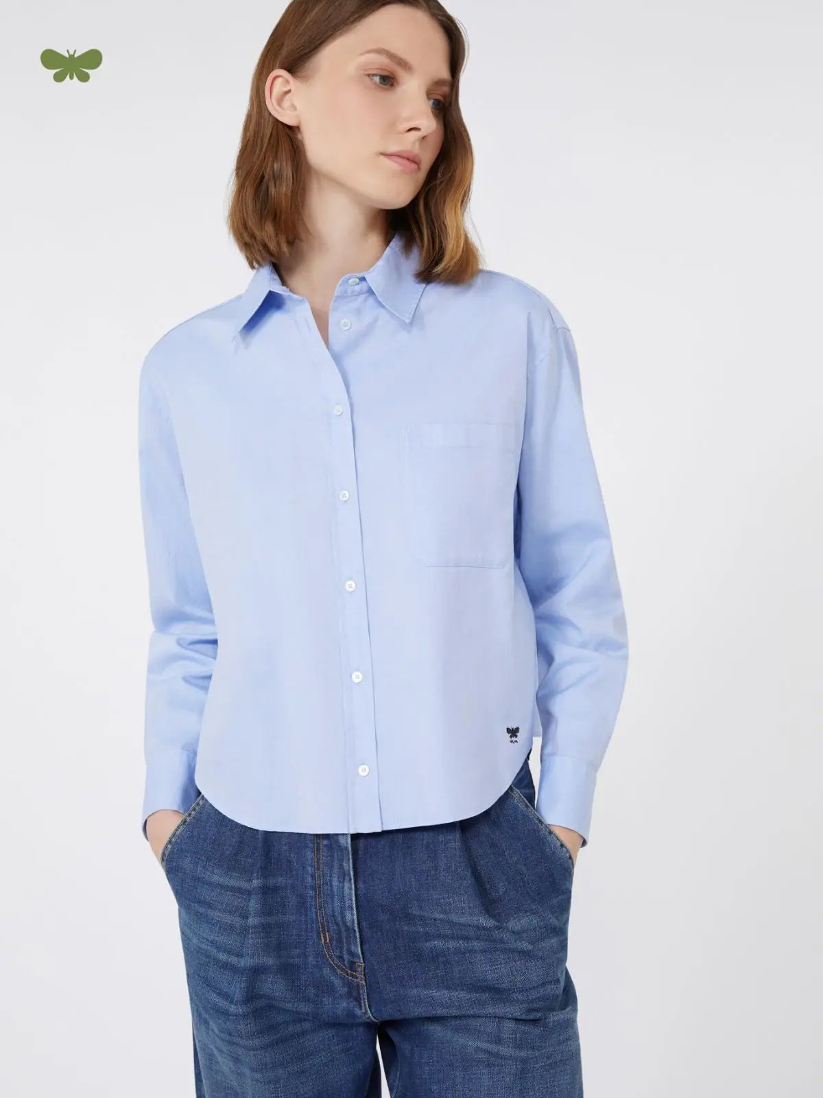 Weekend Max Mara Camicia in Oxford di cotone Nuoro  AI25 image 2